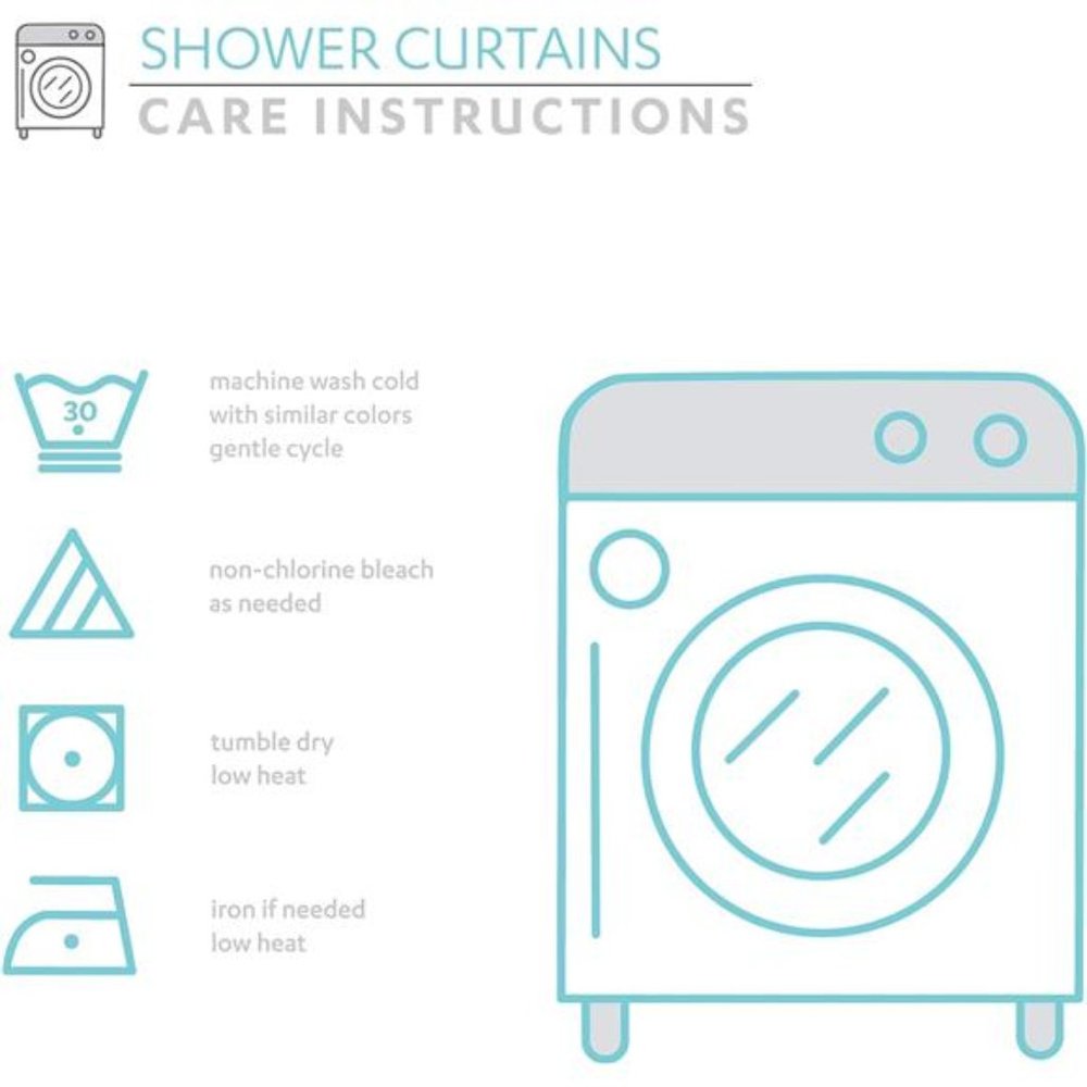 Bohemian Striped Shower Curtain Colorful Bold Design,72"x72",Turquoise & Orange - Picture 5 of 5